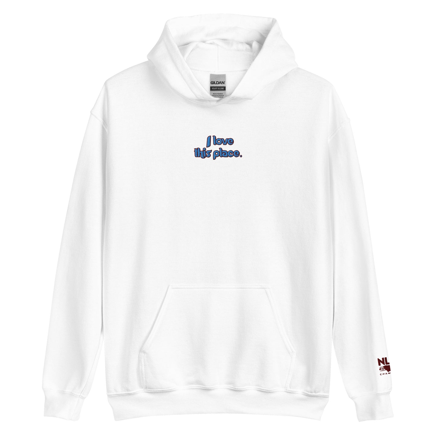 Stitched Love This Place Hoodie (Retro)